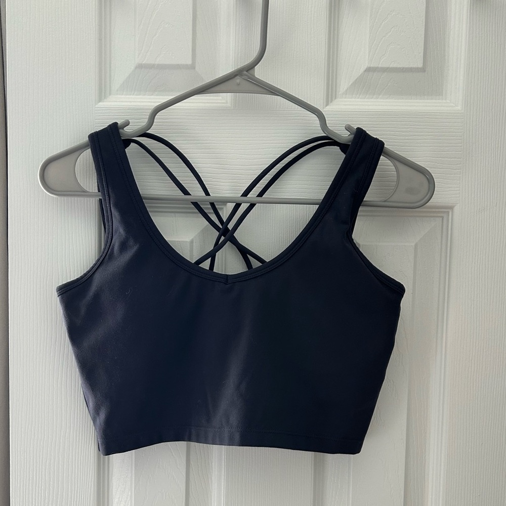 Calvin Klein Performance Sports Bra w/ Strappy Back